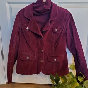 Fashion bug monochromatic blazer and turtleneck